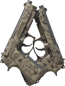 Preview image 2 of Dual Berettas | 강도 (현장에서 쓰인)