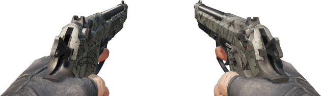 Preview image 3 of Dual Berettas | 강도 (현장에서 쓰인)