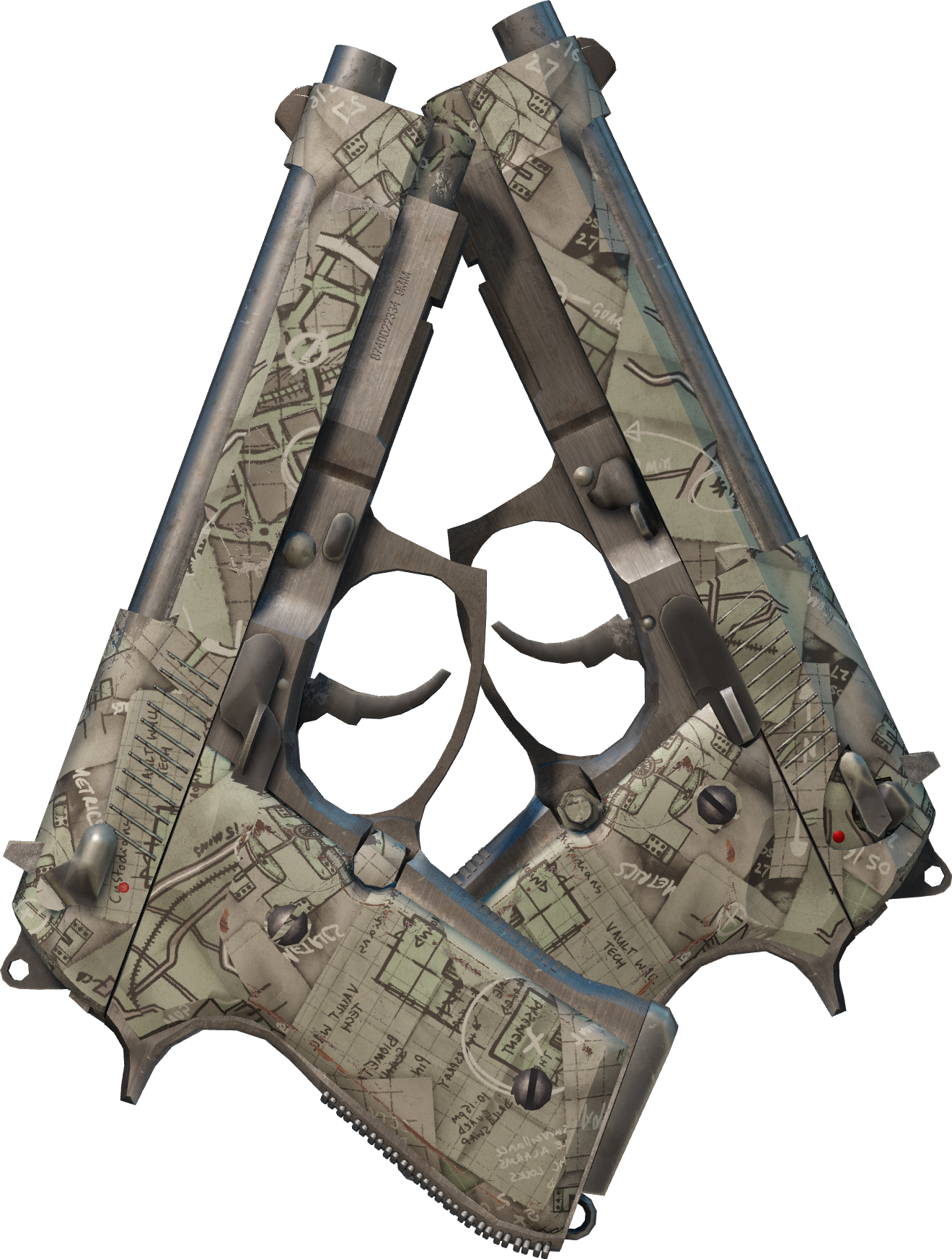 Preview image 1 of Dual Berettas | Braquage (Testée sur le terrain)