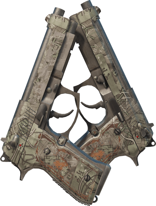 Preview image 1 of Dual Berettas | Heist (Consumato)