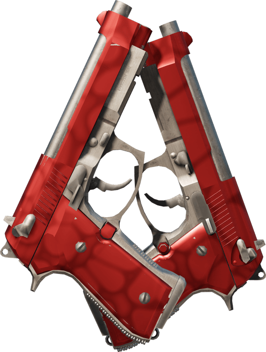 Preview image 2 of Dual Berettas | Hemoglobin (Com Pouco Uso)