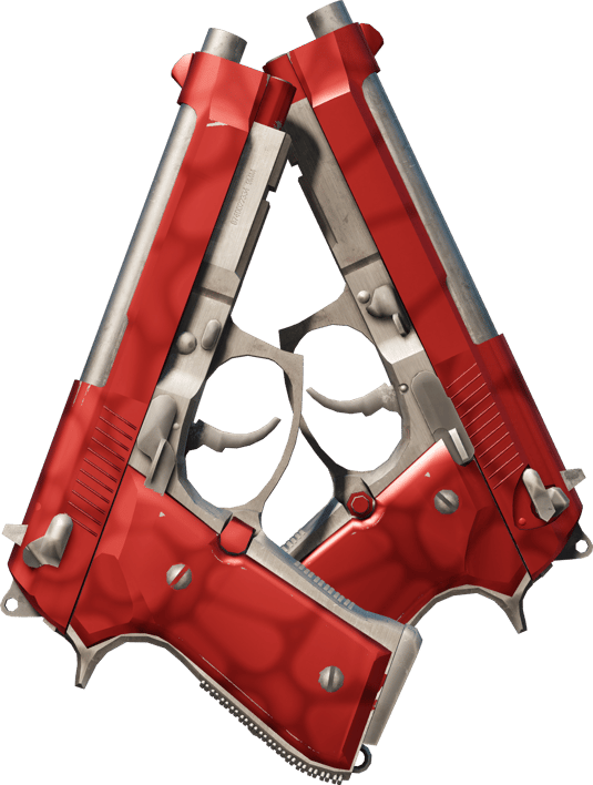 Preview image 1 of Dual Berettas | Hemoglobin (Com Pouco Uso)