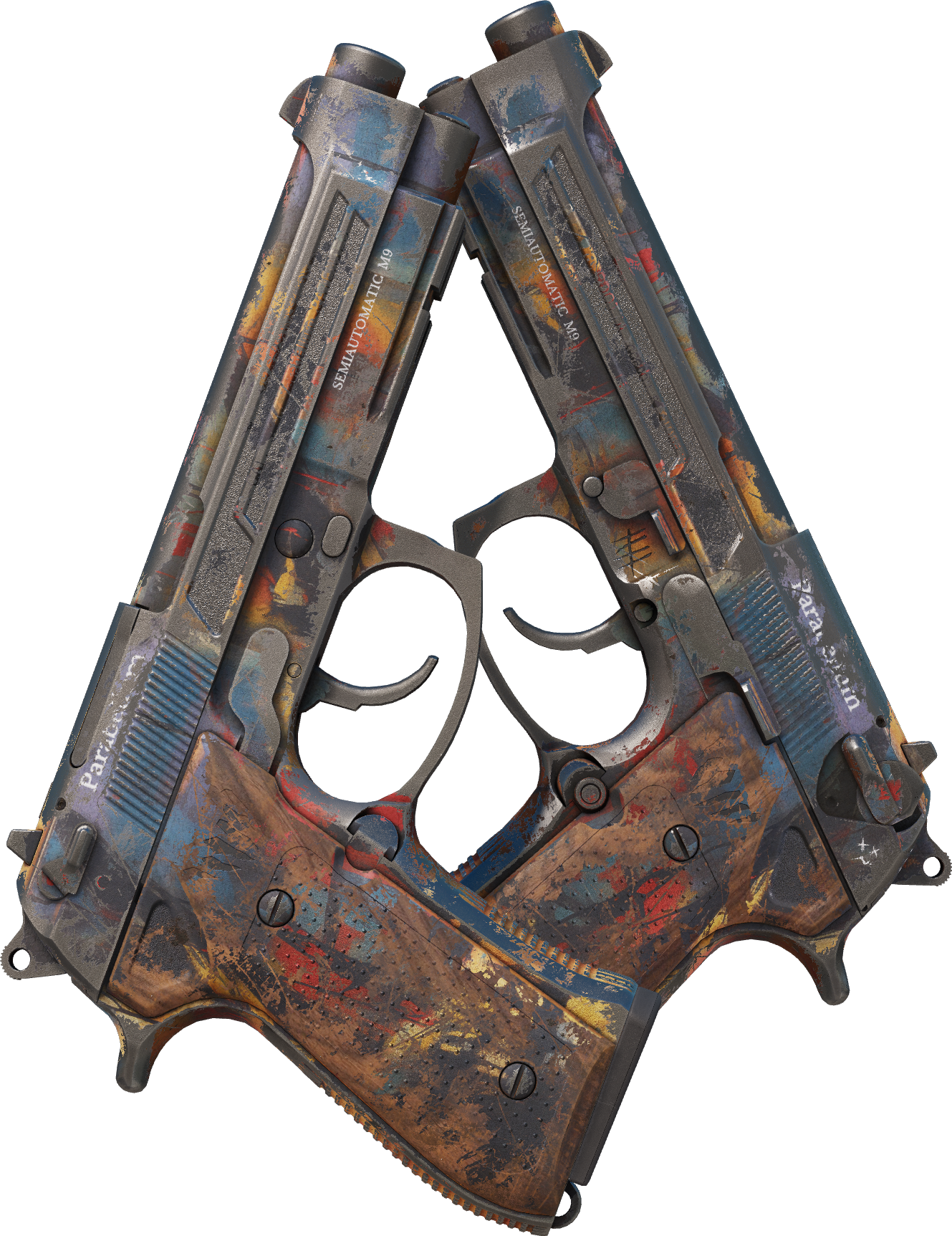 Preview image 1 of Dual Berettas | Planque (Marquée par les combats)