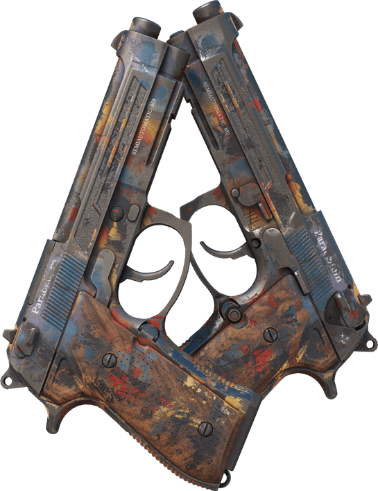 Preview image 1 of Dual Berettas | Planque (Marquée par les combats)