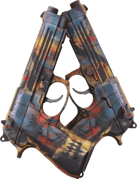 Dual Berettas | Kryjówka (lekkie zużycie)