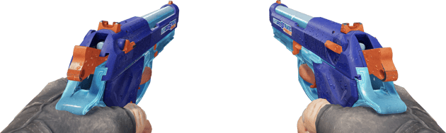 Preview image 3 of Dual Berettas | Hydro Strike (Well-Worn)