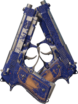 Dual Berettas | Moon in Libra (Battle-Scarred)