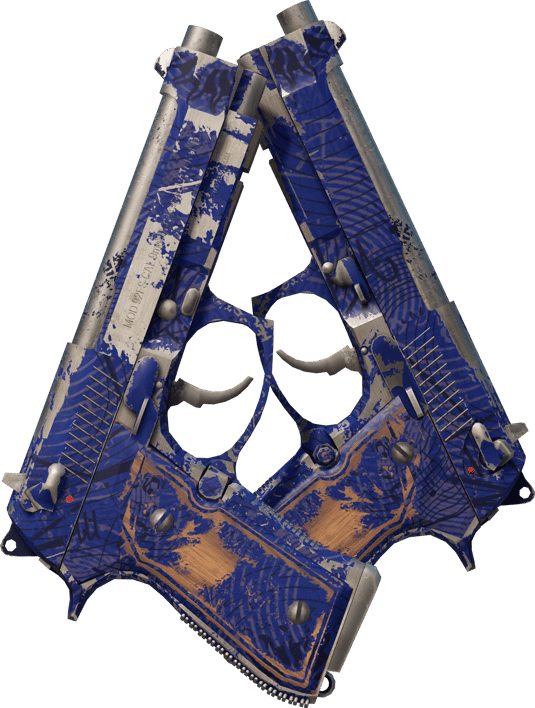 Preview image 1 of Dual Berettas | Moon in Libra (Well-Worn)