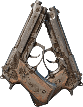 Preview image 2 of Dual Berettas | Oil Change (Battle-Scarred)