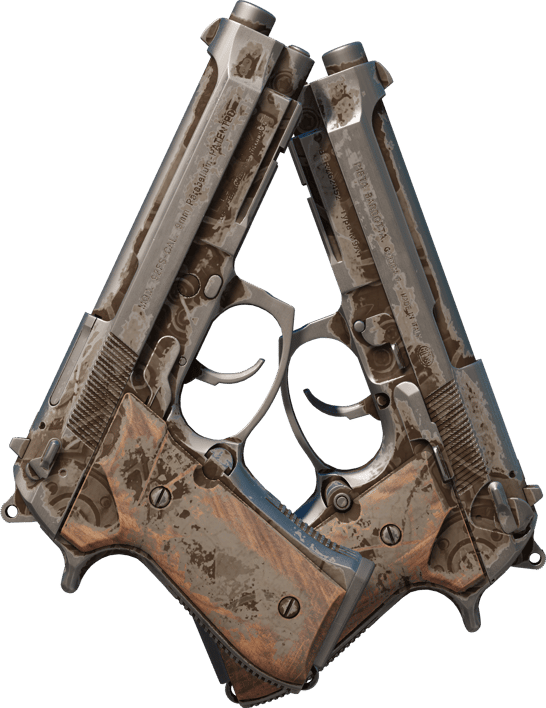 Preview image 2 of Dual Berettas | Oil Change (BS - Mòn qua thực chiến)