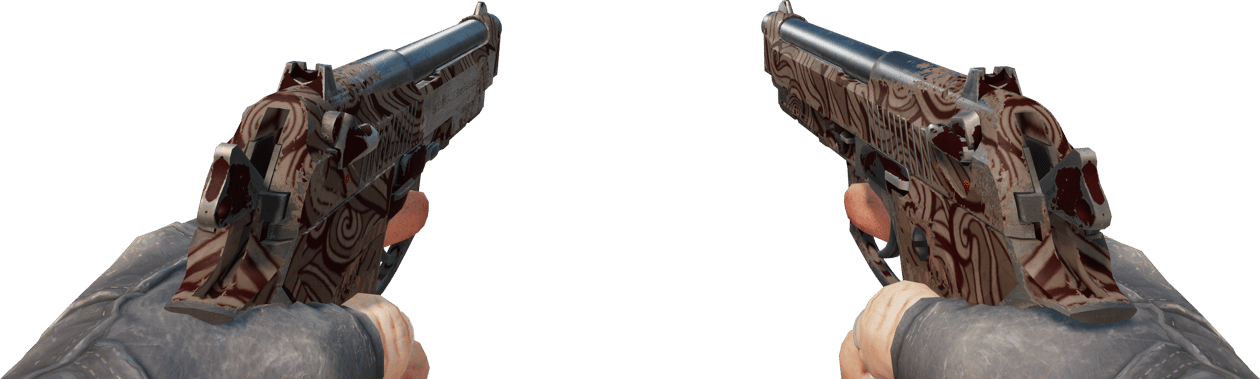 Preview image 3 of Dual Berettas | Pyre (Battle-Scarred)