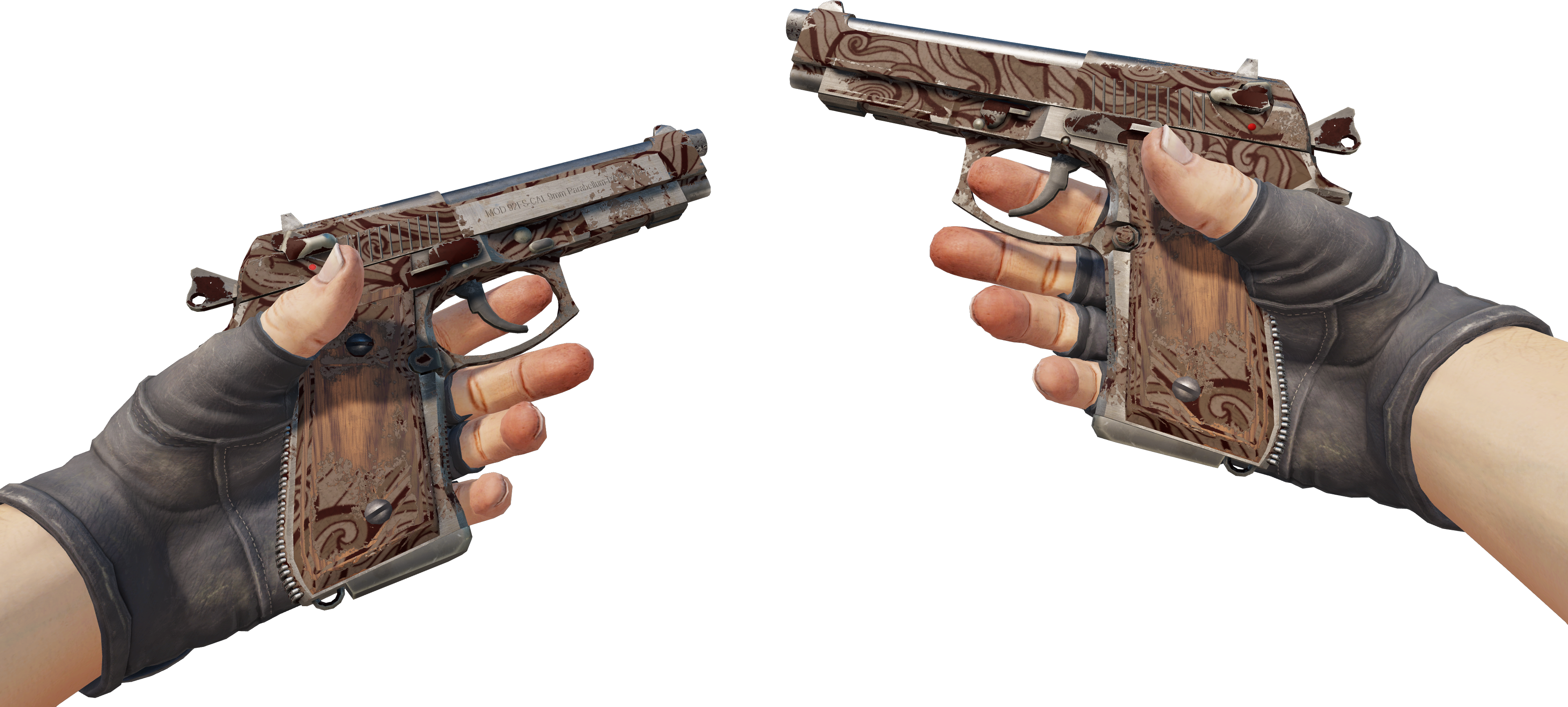 Preview image 3 of Dual Berettas | Bûcher (Marquée par les combats)