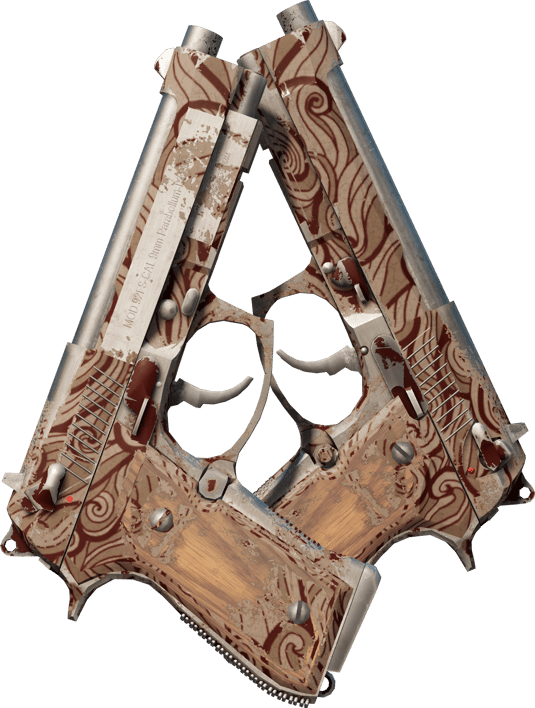 Preview image 1 of Dual Berettas | Pyre (Battle-Scarred)