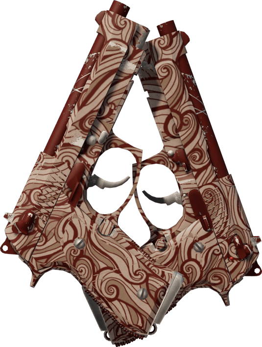 Preview image 2 of Dual Berettas | Pyre (Testado no Terreno)