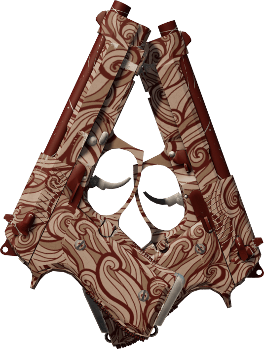 Preview image 2 of Dual Berettas | Pyre (Minimal Wear)