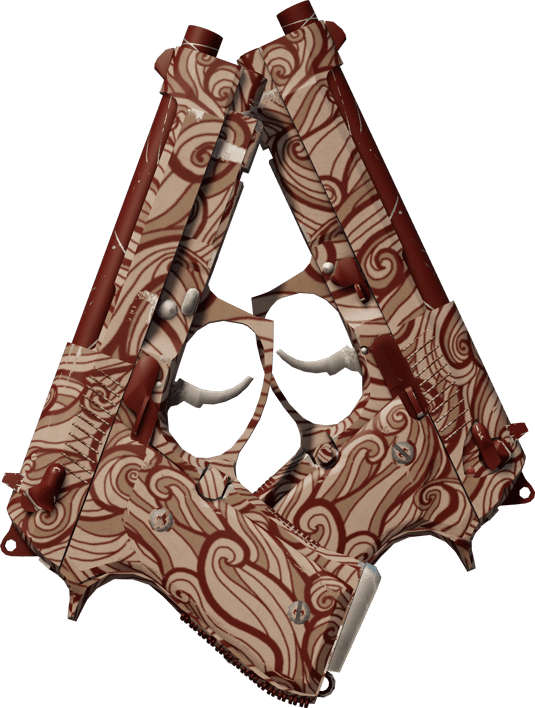 Preview image 1 of Dual Berettas | Pyre (Minimal Wear)