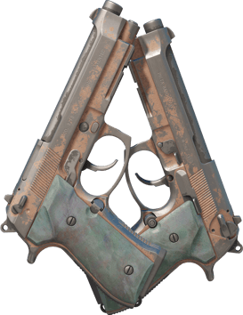 Preview image 2 of Dual Berettas | 蔷薇珠母 (战痕累累)