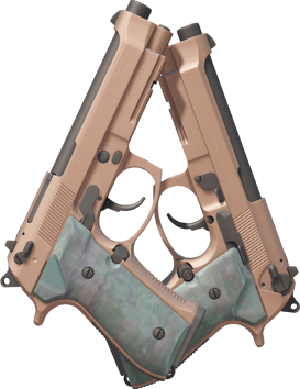 Preview image 2 of Dual Berettas | Rosé nacré (Neuve)