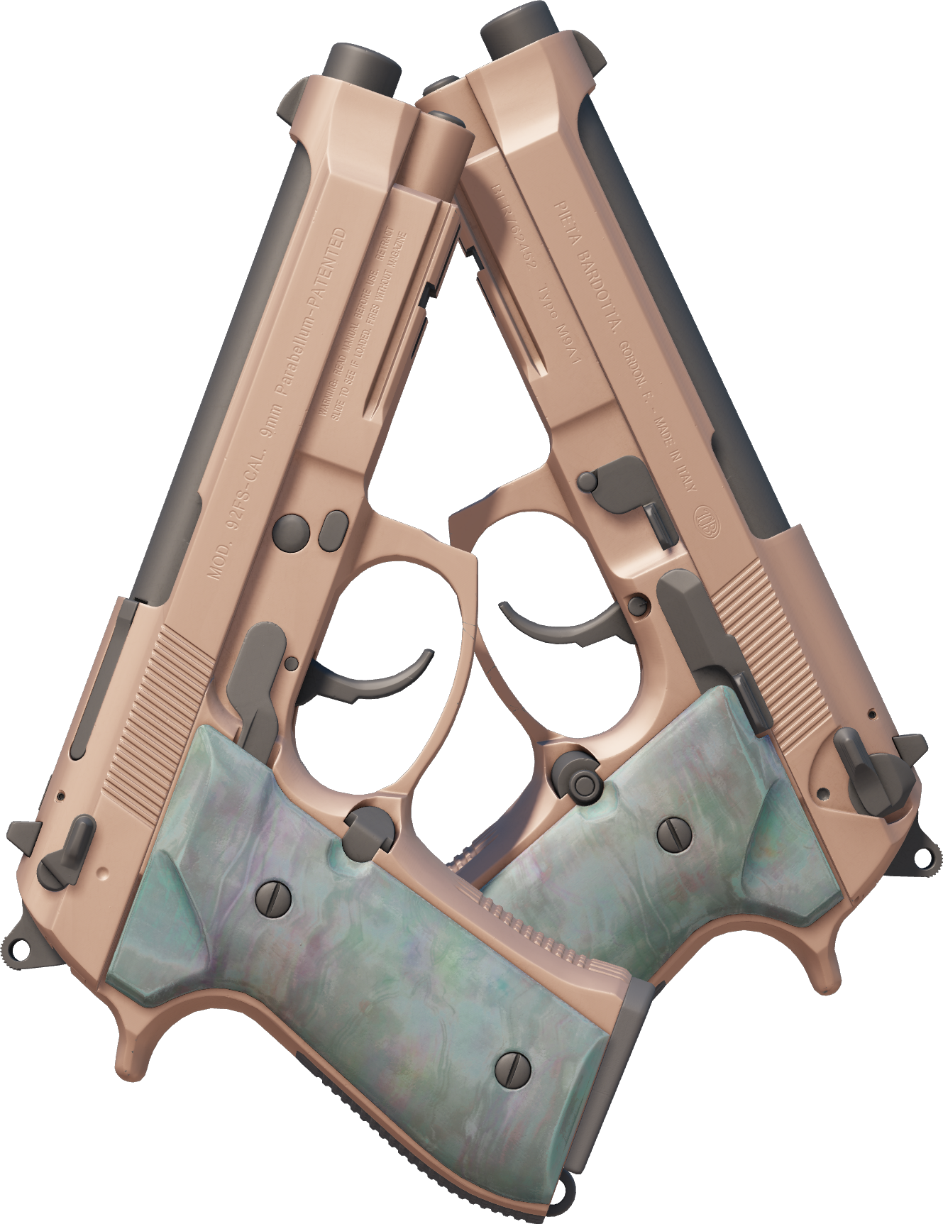 StatTrak™ Dual Berettas | Flora Carnivora (Minimal Wear)