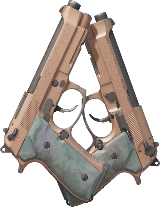 Preview image 2 of Dual Berettas | Rose Nacre (Field-Tested)