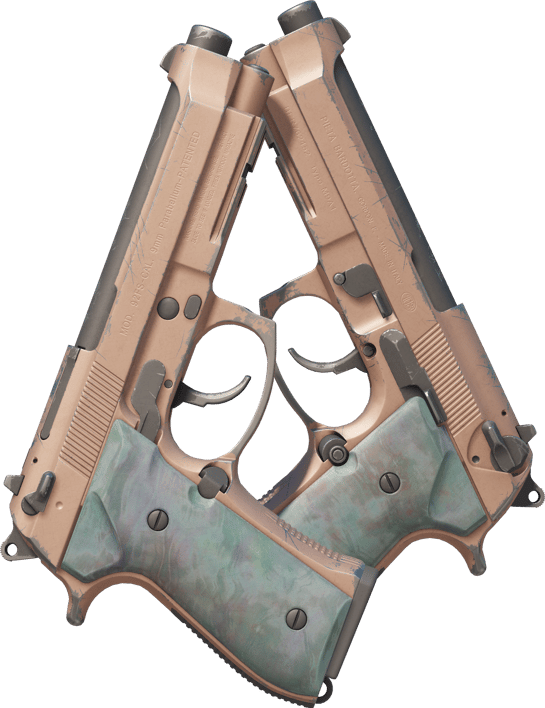 Preview image 1 of Dual Berettas | Rose Nacre (Field-Tested)