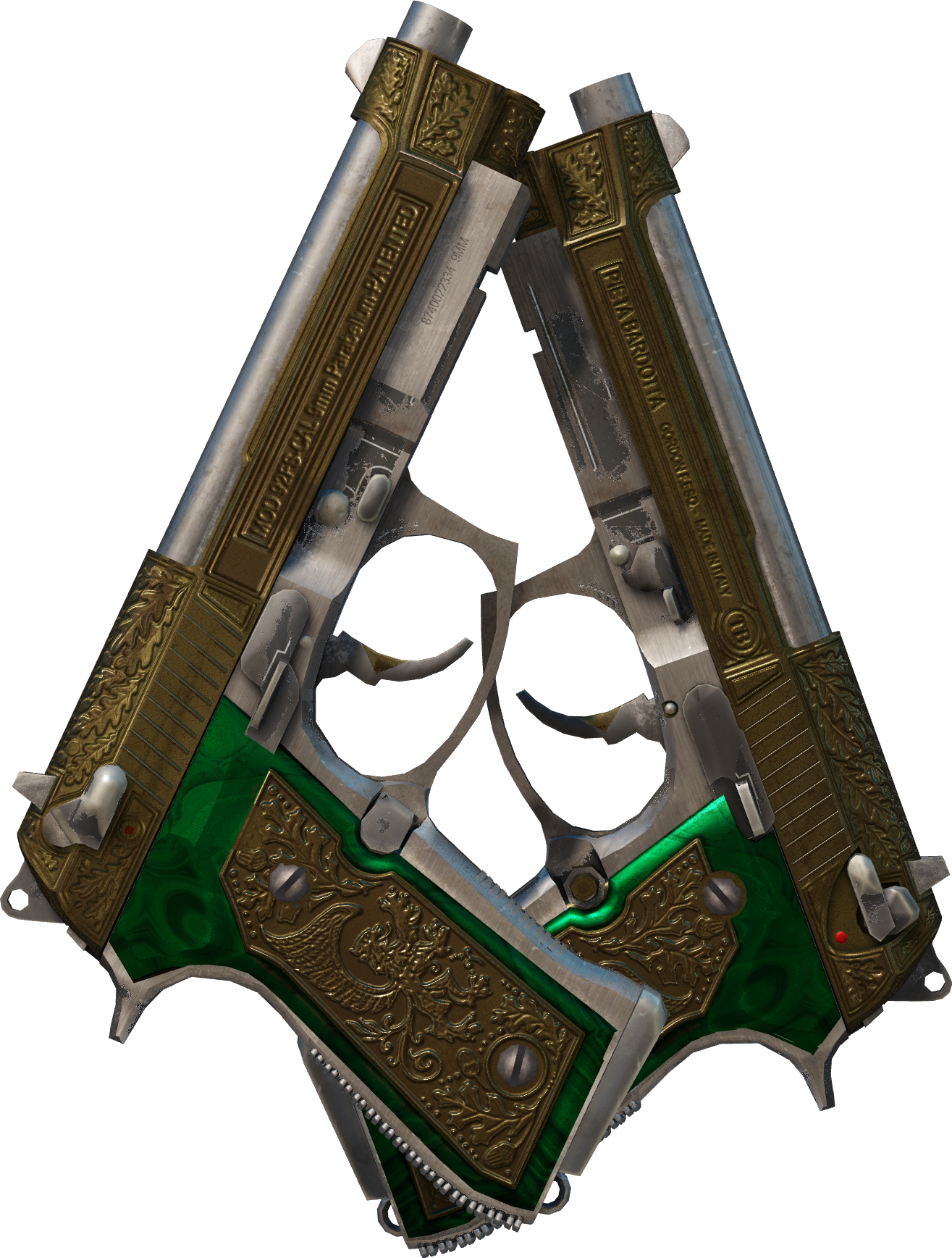 Preview image 2 of Dual Berettas | Consorts royaux (Marquée par les combats)