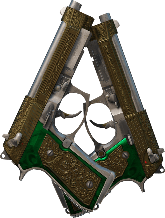 Preview image 2 of Dual Berettas | Königliche Gemahlen (Kampfspuren)