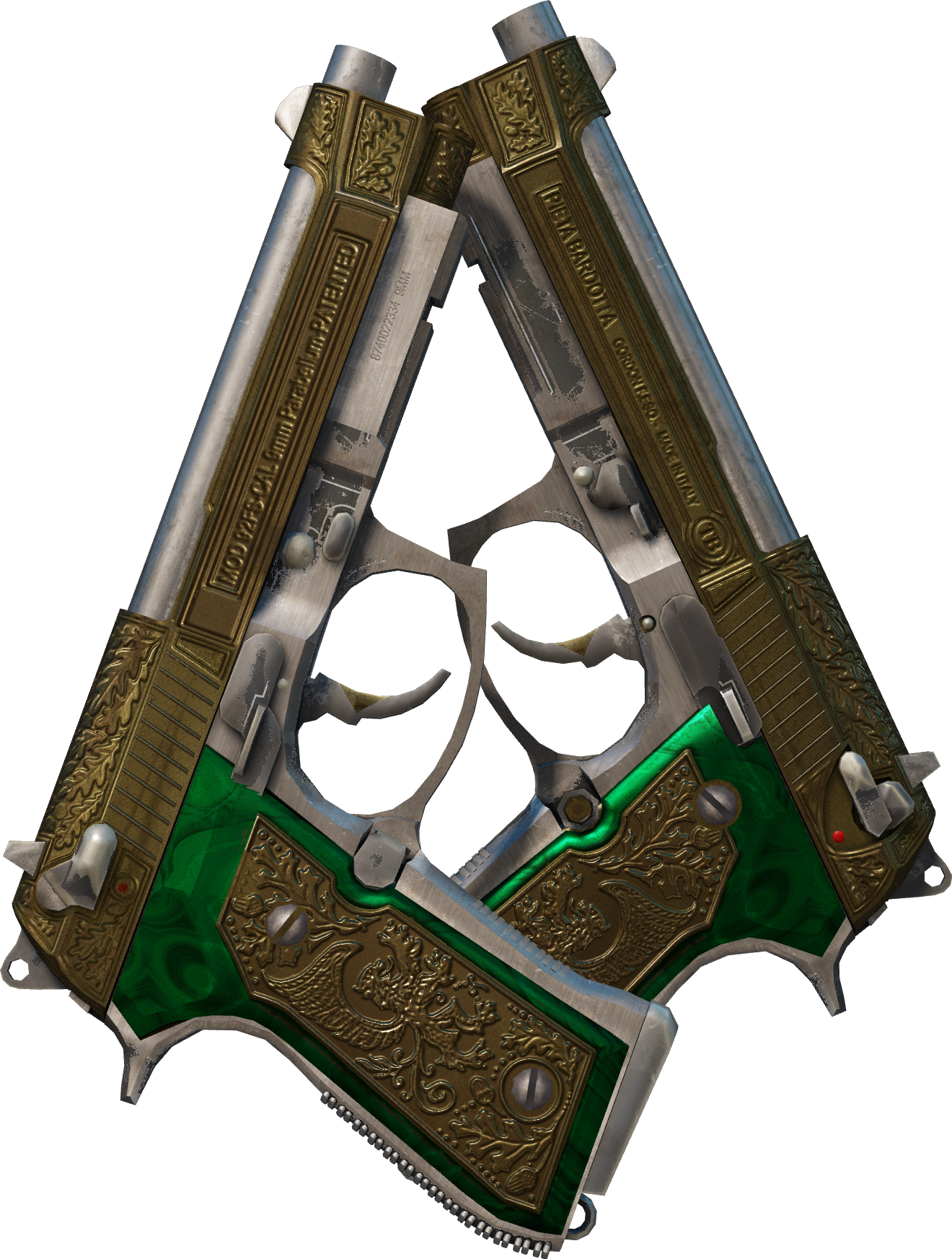 Preview image 1 of Dual Berettas | Consorts royaux (Marquée par les combats)