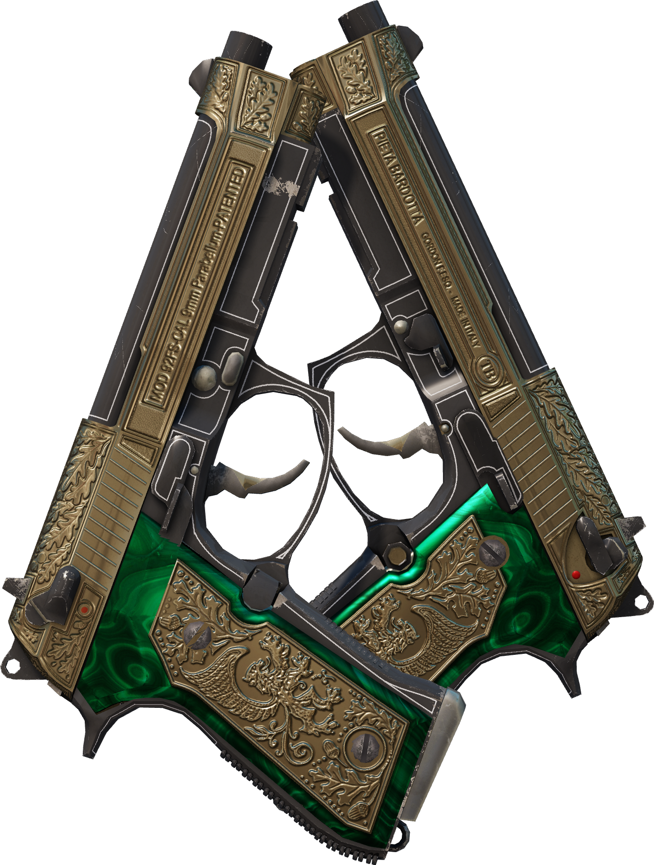 Preview image 1 of Dual Berettas | Consorts royaux (Très peu usée)