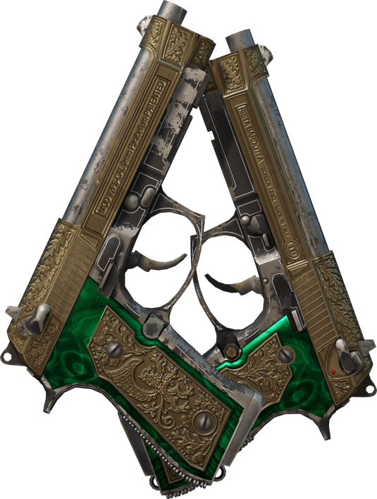 Preview image 2 of Dual Berettas | 皇家雙簧 (重度磨損)