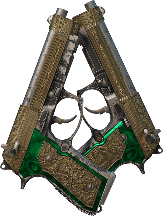 Preview image 1 of Dual Berettas | 皇家雙簧 (重度磨損)