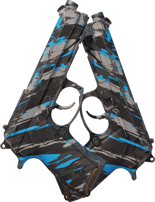 Preview image 2 of Dual Berettas | Shred (Testado no Terreno)