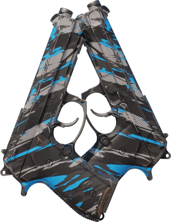 Preview image 1 of Dual Berettas | Shred (Testado no Terreno)