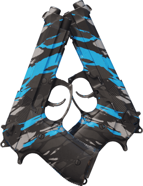 Preview image 1 of Dual Berettas | Shred (Com Pouco Uso)