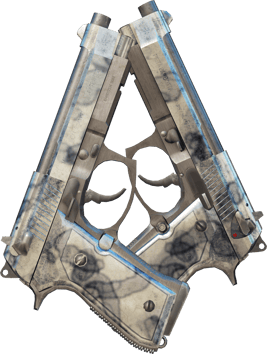 Dual Berettas | Stained (Battle-Scarred)