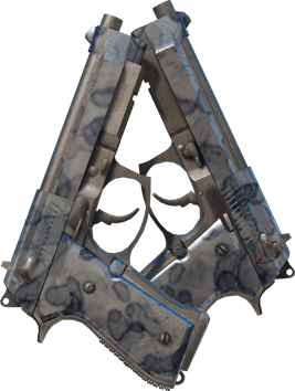 Dual Berettas | 人工染色 (崭新出厂)