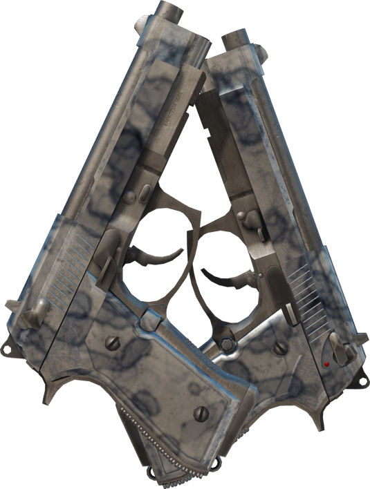 Preview image 2 of Dual Berettas | 얼룩 (현장에서 쓰인)