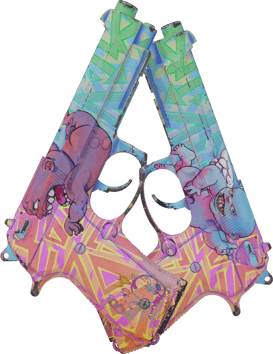 Preview image 2 of Dual Berettas | Sweet Little Angels (ผ่านการทดสอบภาคสนาม)