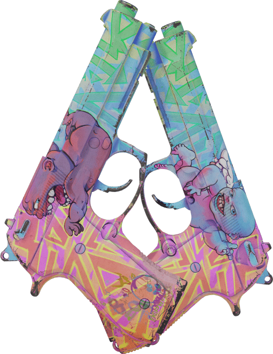 Preview image 2 of Dual Berettas | 小甜使 (久经沙场)