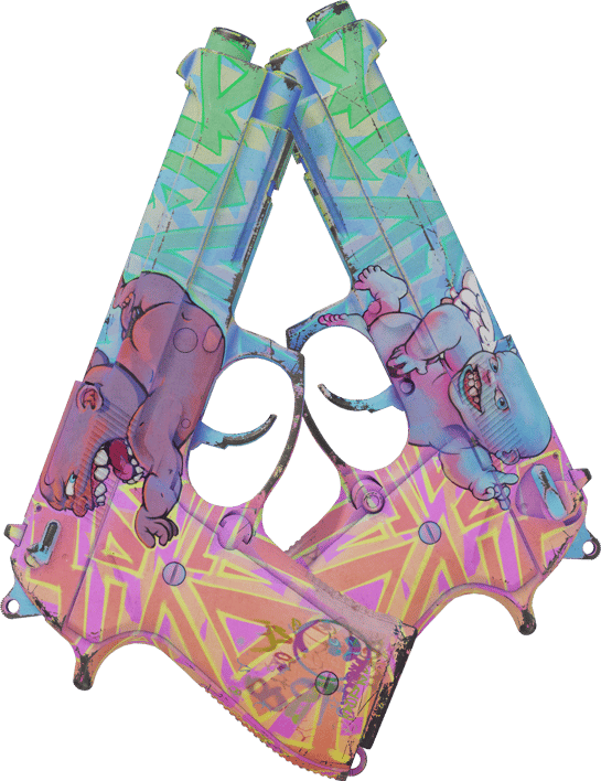 Preview image 1 of Dual Berettas | 小甜使 (久经沙场)