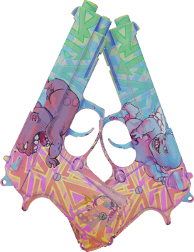 Preview image 2 of Dual Berettas | Sweet Little Angels (Minimal Wear)