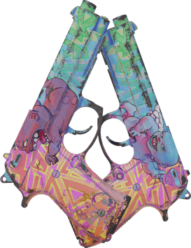 Preview image 2 of Dual Berettas | Sweet Little Angels (Well-Worn)