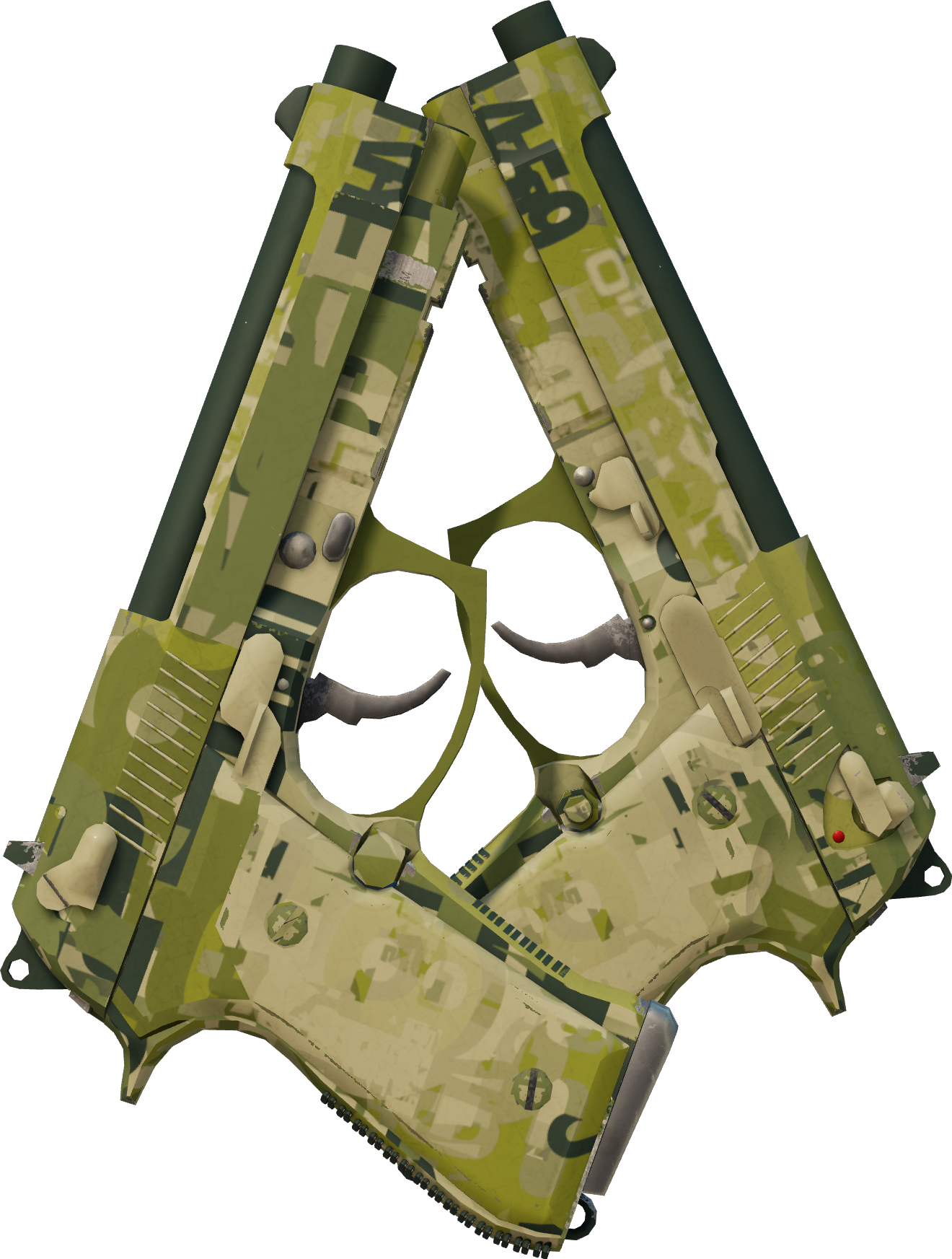 Preview image 1 of Dual Berettas | Tableau électrique (Très peu usée)