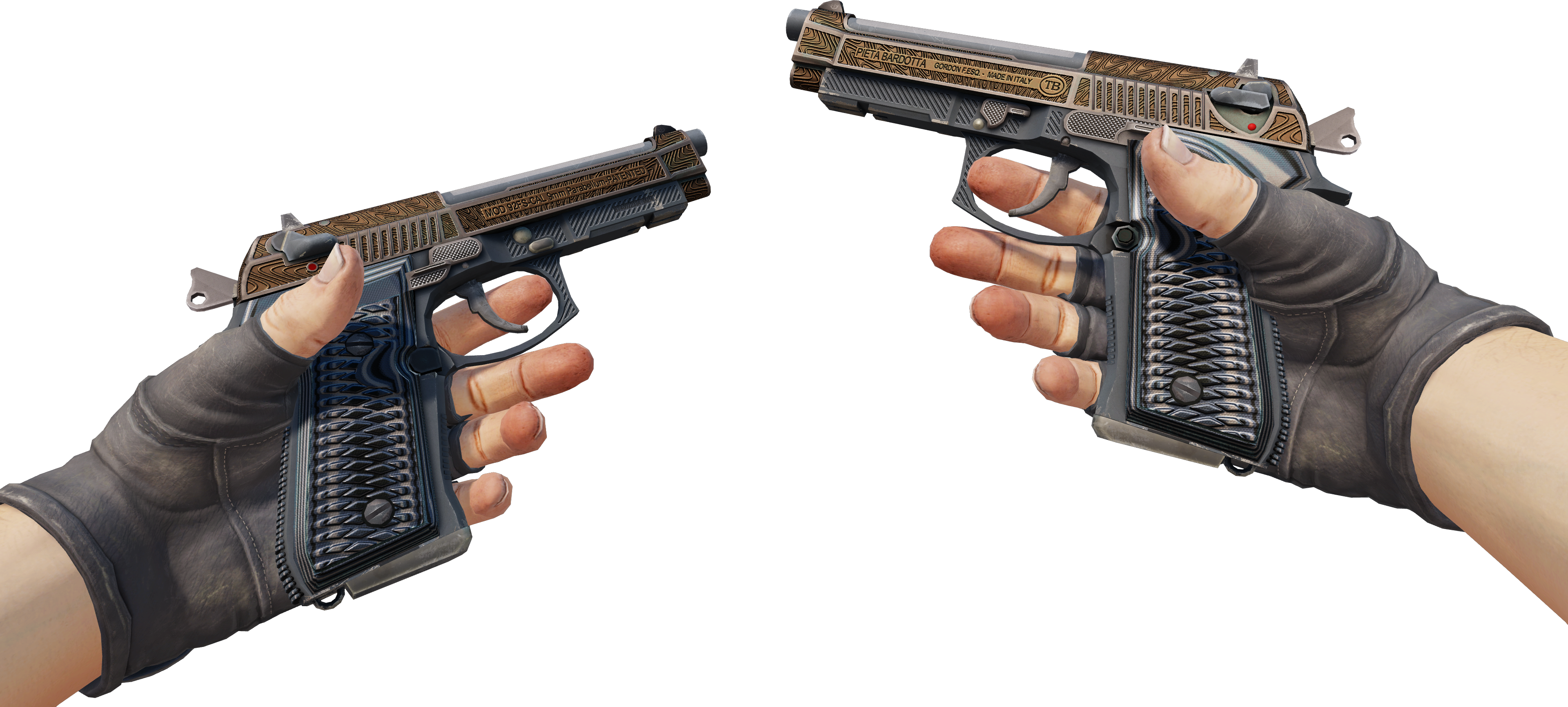 Preview image 3 of Dual Berettas | Nervures (Testée sur le terrain)