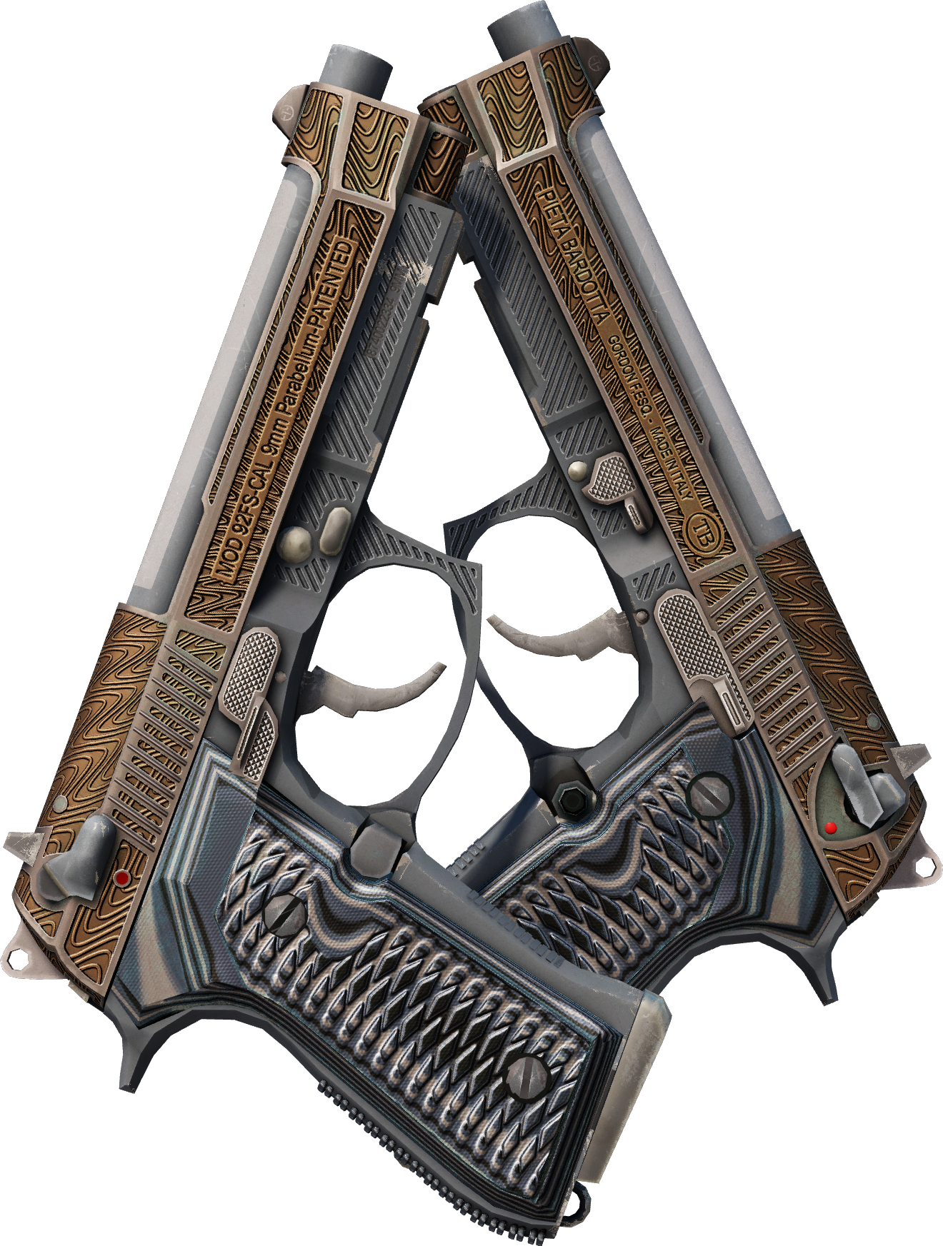 Preview image 1 of Dual Berettas | Nervures (Testée sur le terrain)