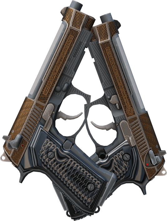 Preview image 2 of Dual Berettas | Tread (Com Pouco Uso)