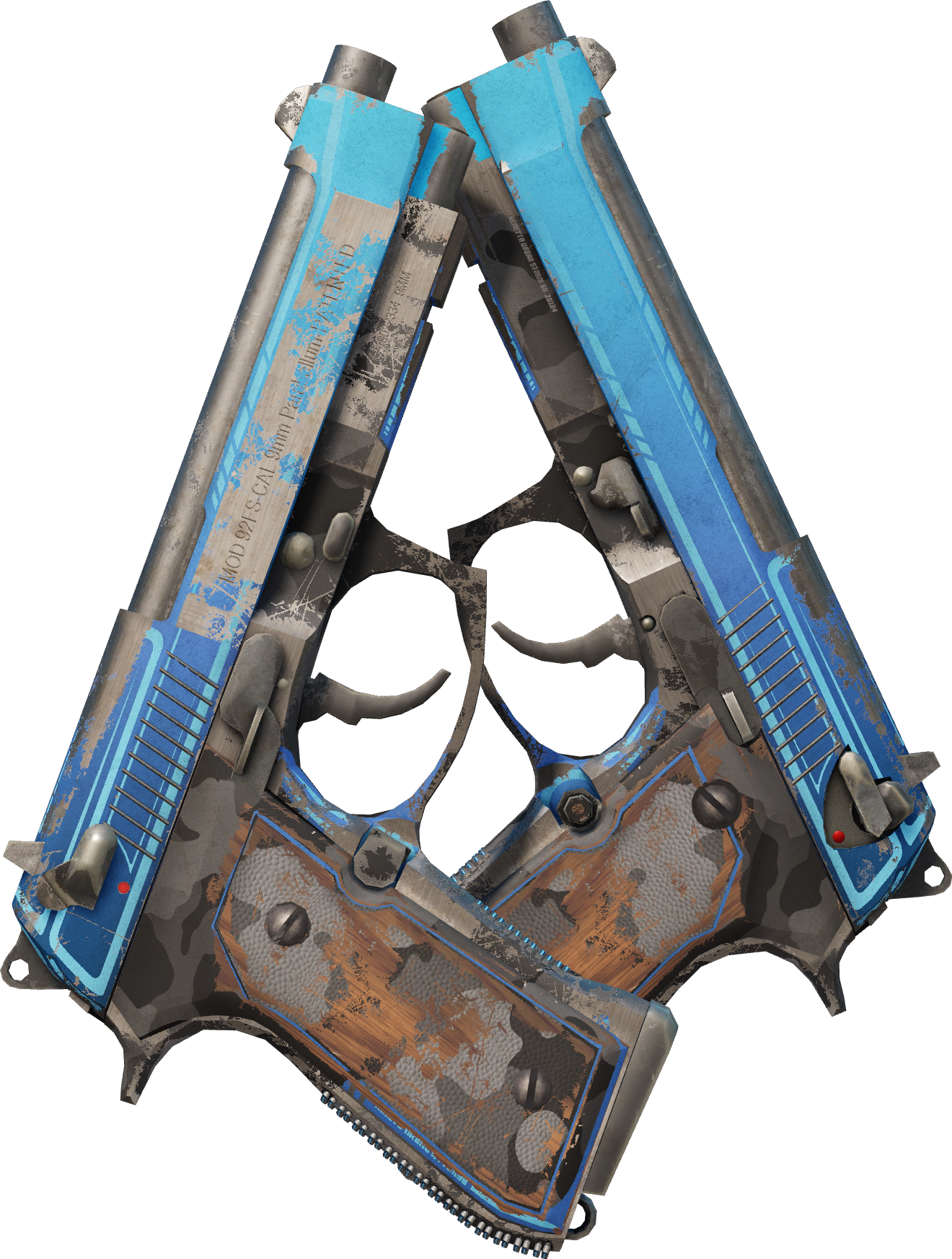 Preview image 1 of Dual Berettas | Choc urbain (Marquée par les combats)