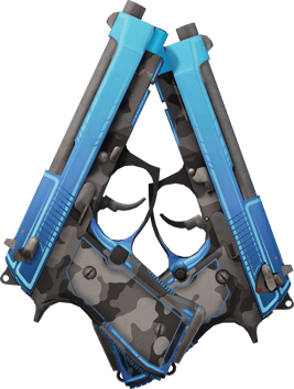 Preview image 2 of Dual Berettas | 都市衝擊 (輕微磨損)