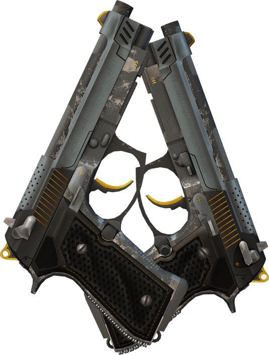 Preview image 2 of Dual Berettas | Turbinas (Bastante desgastado)