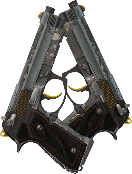 Preview image 1 of Dual Berettas | Turbinas (Bastante desgastado)